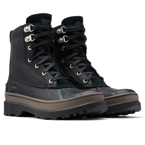 Sorel Caribou Storm Leather Men's Boots Size 8 - Picture 3 of 3